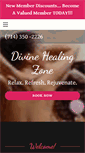 Mobile Screenshot of divinehealingzone.com